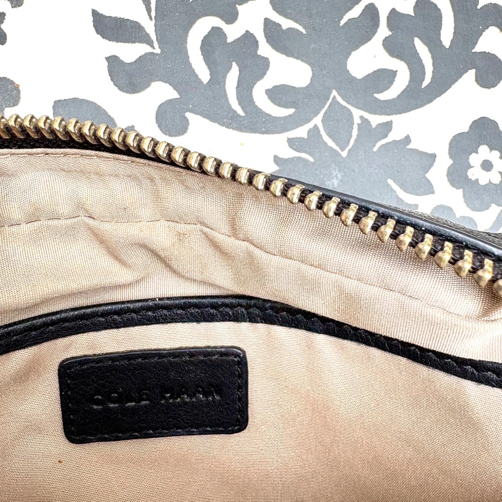 Cole Haan Python Zipped Wristlet - Picture 6 of 16